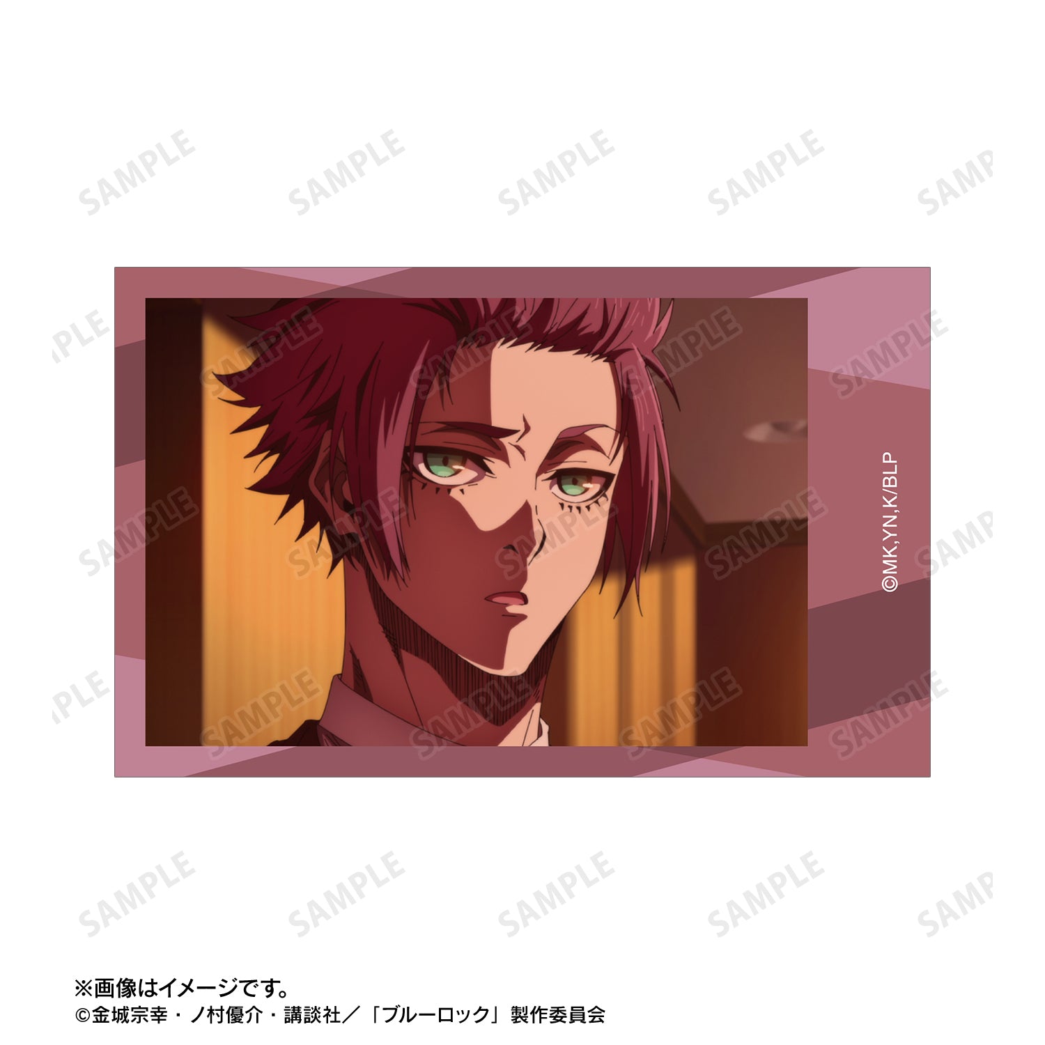 ブルーロック_糸師 冴 場面写インスタントカメラ風イラストカード2枚セット