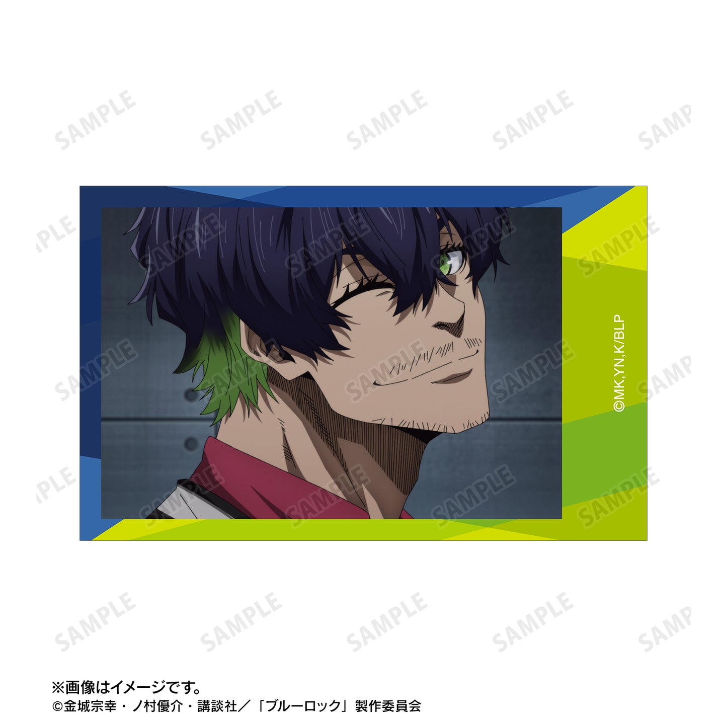 ブルーロック_オリヴァ・愛空 場面写インスタントカメラ風イラストカード2枚セット