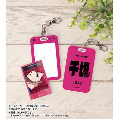 ブルーロック_千切 豹馬 ネームデザイン フォトカードホルダー