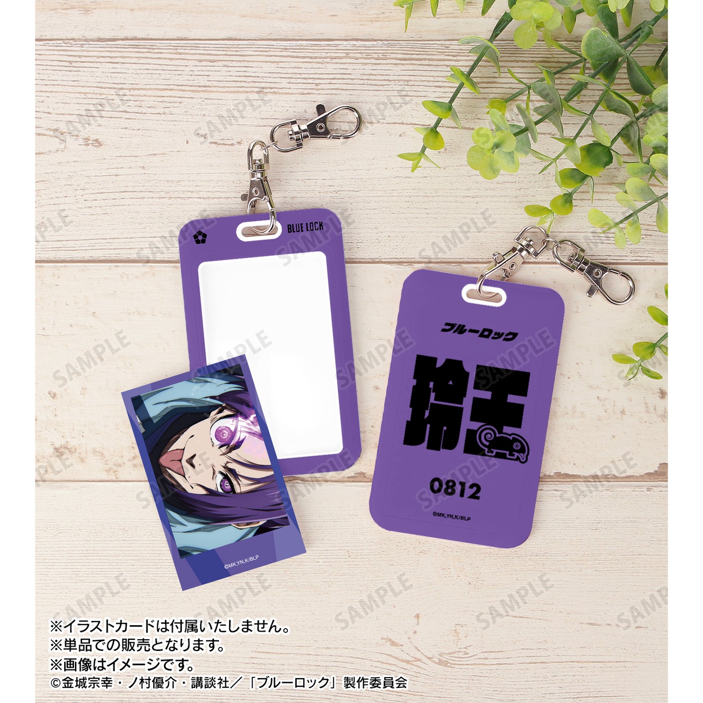 ブルーロック_御影 玲王 ネームデザイン フォトカードホルダー