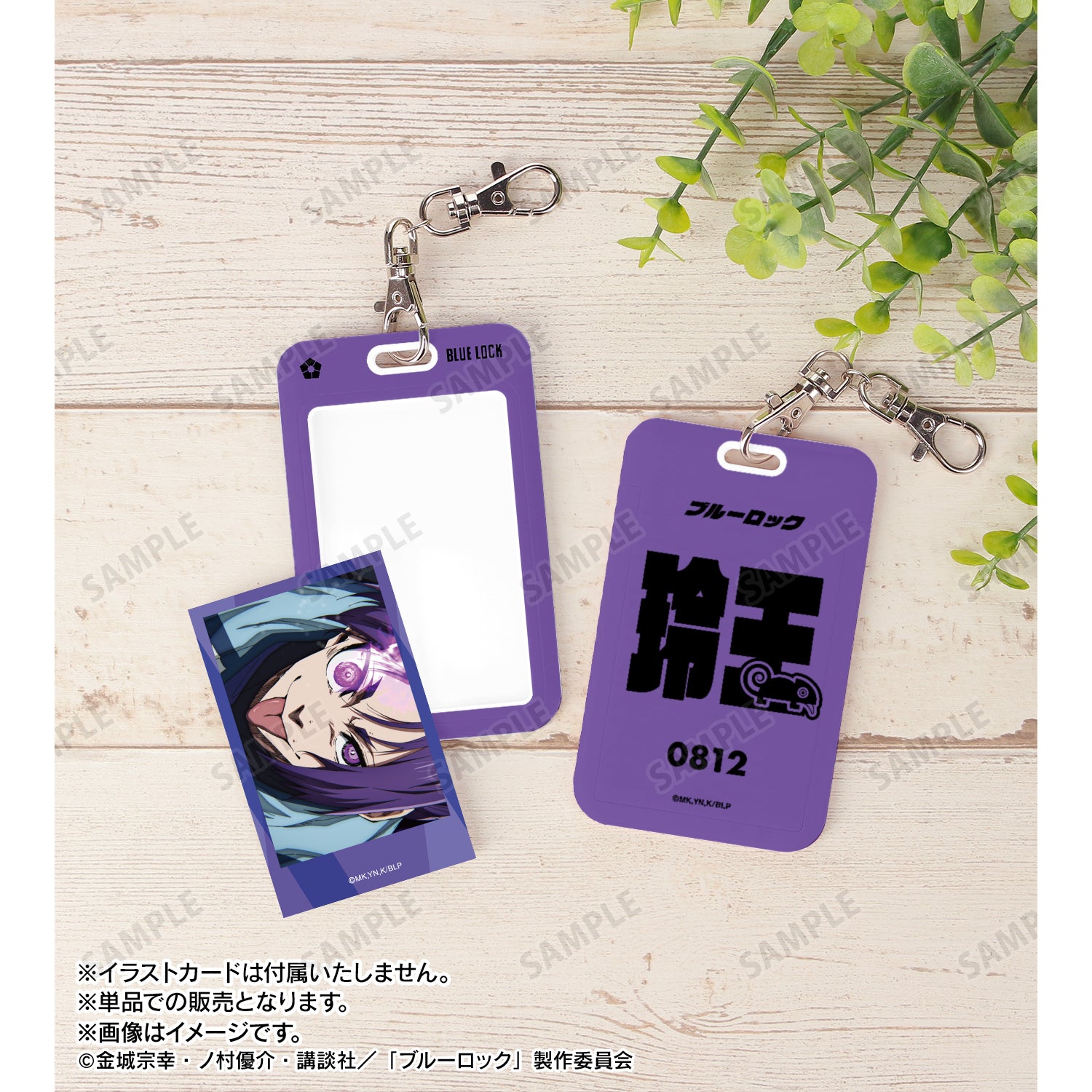 ブルーロック_御影 玲王 ネームデザイン フォトカードホルダー