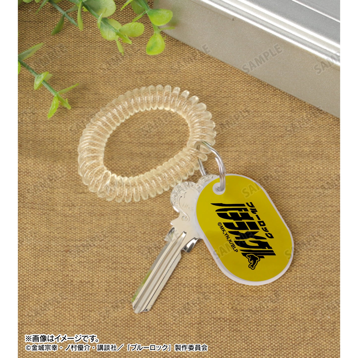 ブルーロック_蜂楽 廻 ネームデザイン ロッカーキー風アクリルキーホルダー