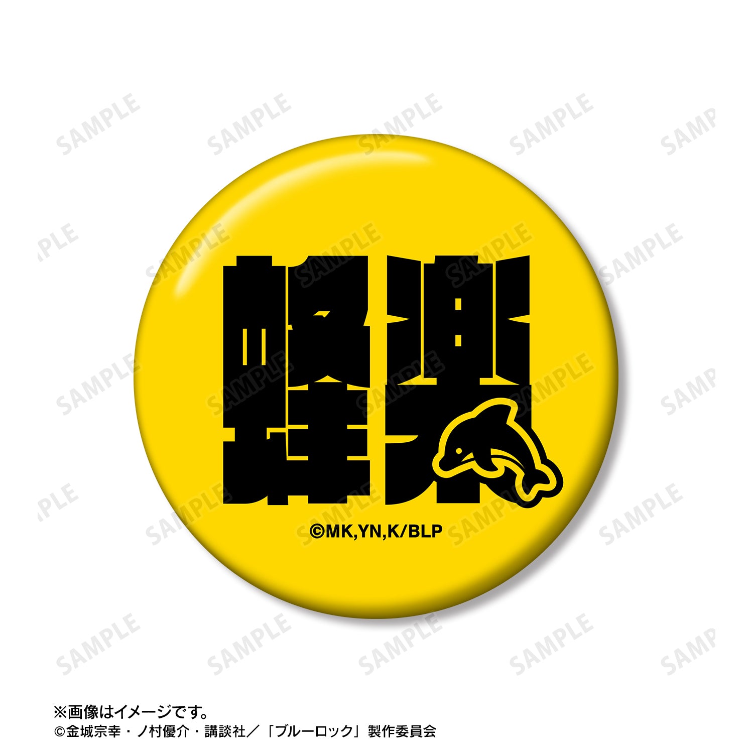 ブルーロック_蜂楽 廻 ネームデザイン 缶バッジ2個セット