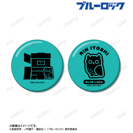 ブルーロック_糸師 凛 ネームデザイン 缶バッジ2個セット