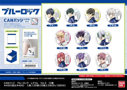 ブルーロック_CANバッジ レタコレ Vol.2【BOX／10個入り】