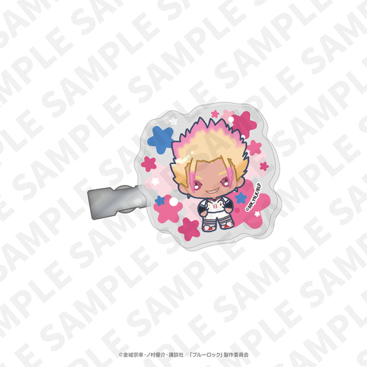 ブルーロック_うるきゅん　アクリルヘアクリップ（士道 龍聖）