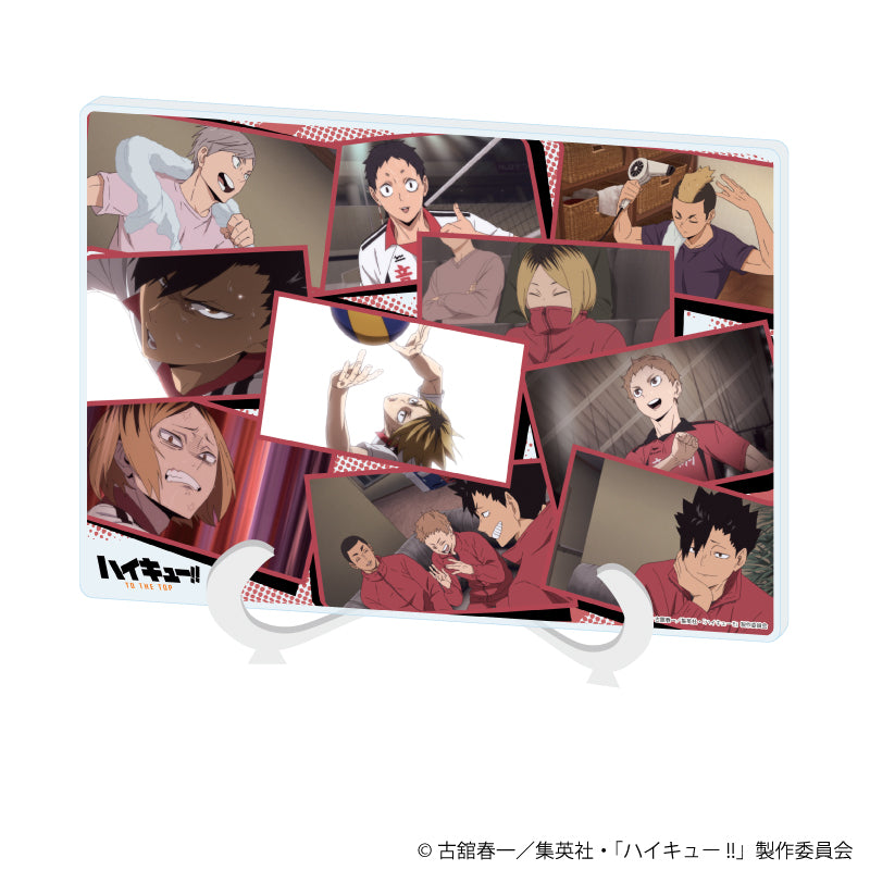 ハイキュー!!_(A5サイズ)_アクリルアートボード06/学校別場面写ver. 音駒