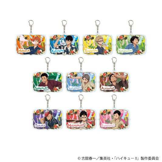 ハイキュー!!_アクリルキーホルダー07/浴衣ver. BOX(全10種)【コンプリートBOX/10個入り】