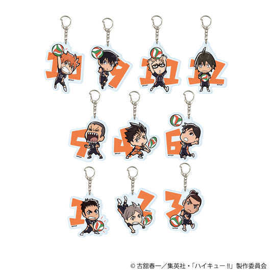 ハイキュー!!_アクリルキーホルダー09/BOX(全10種)【コンプリートBOX/10個入り】