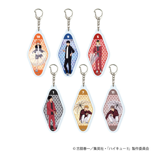 ハイキュー!!_アクリルキーホルダー12/レインver. BOX(全6種)【コンプリートBOX/6個入り】