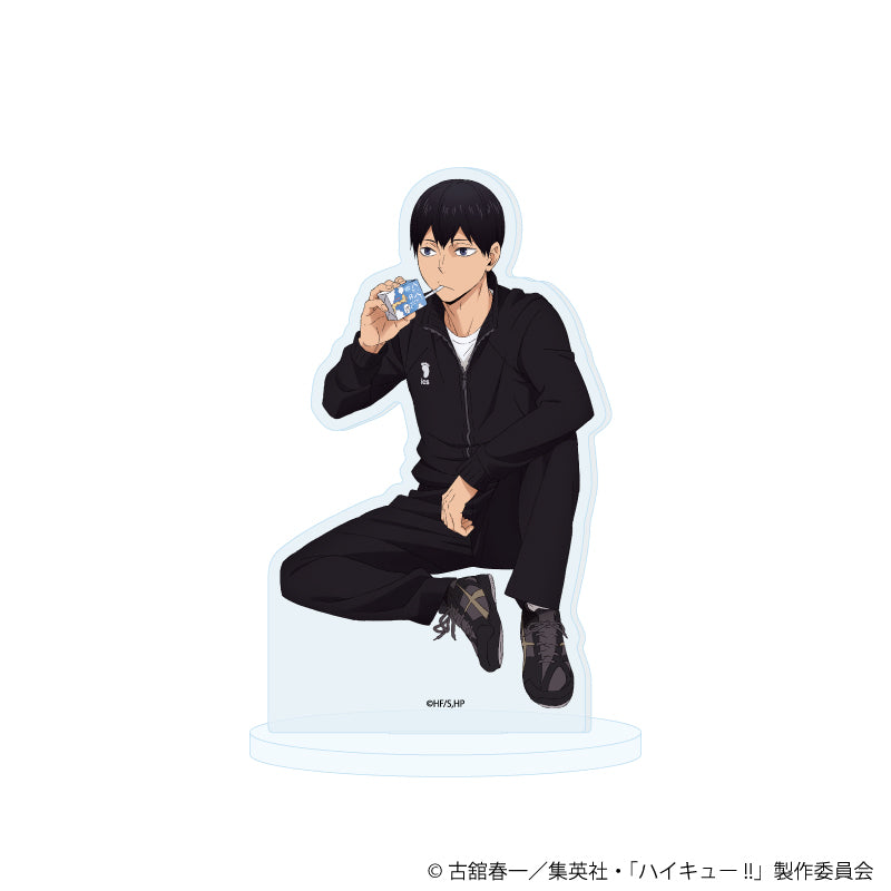 ハイキュー!!_キャラアクリルフィギュア12/影山飛雄  リラックスver.(描き下ろし)