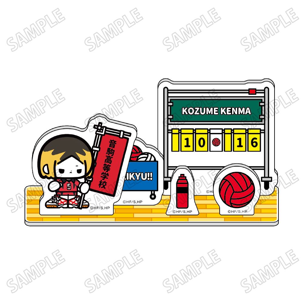 ハイキュー!!_ミニキャラアクリルジオラマ【のぼりver.】⑥孤爪研磨