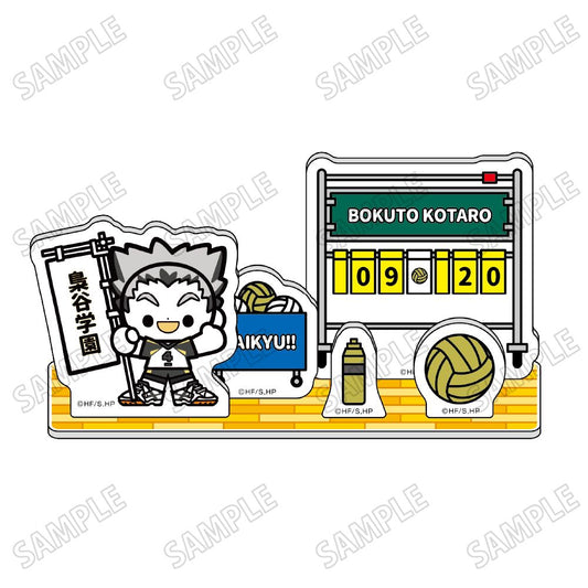 ハイキュー!!_ミニキャラアクリルジオラマ【のぼりver.】⑦木兎光太郎