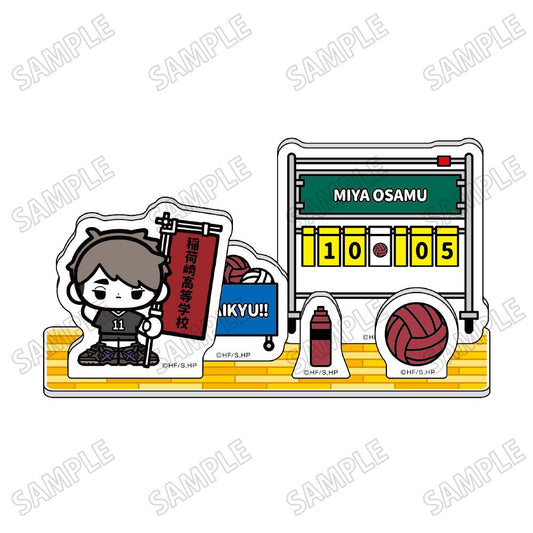ハイキュー!!_ミニキャラアクリルジオラマ【のぼりver.】⑩宮 治