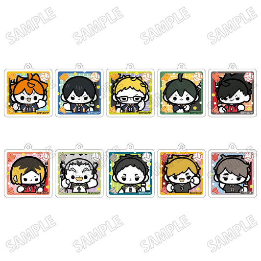 ハイキュー!!_ミニキャラアクリルキーホルダーコレクション【のぼりver.】【コンプリートBOX／10個入り】