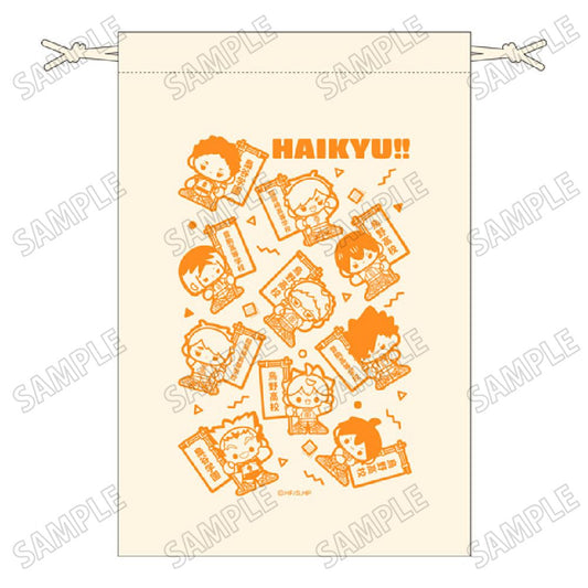 ハイキュー!!_ミニキャラ巾着【のぼりver.】