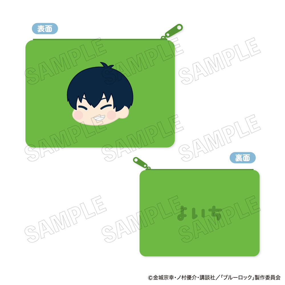 ブルーロック_もふもふ フラットポーチ A 潔世一