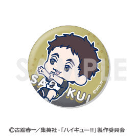 ハイキュー!!_わちゃっと！トレーディング缶バッジ 梟谷学園【コンプリートBOX/7パック入り】