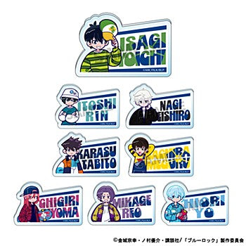 ブルーロック_90'sストリートファッションコレクション アクリルバッジ【BOX/8個入】