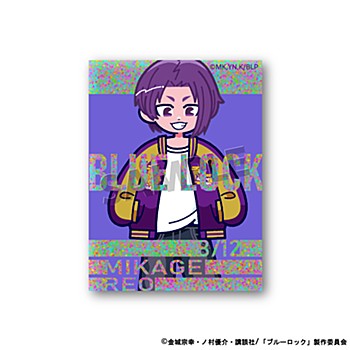 ブルーロック_90'sストリートファッションコレクション グリッターステッカー 御影玲王