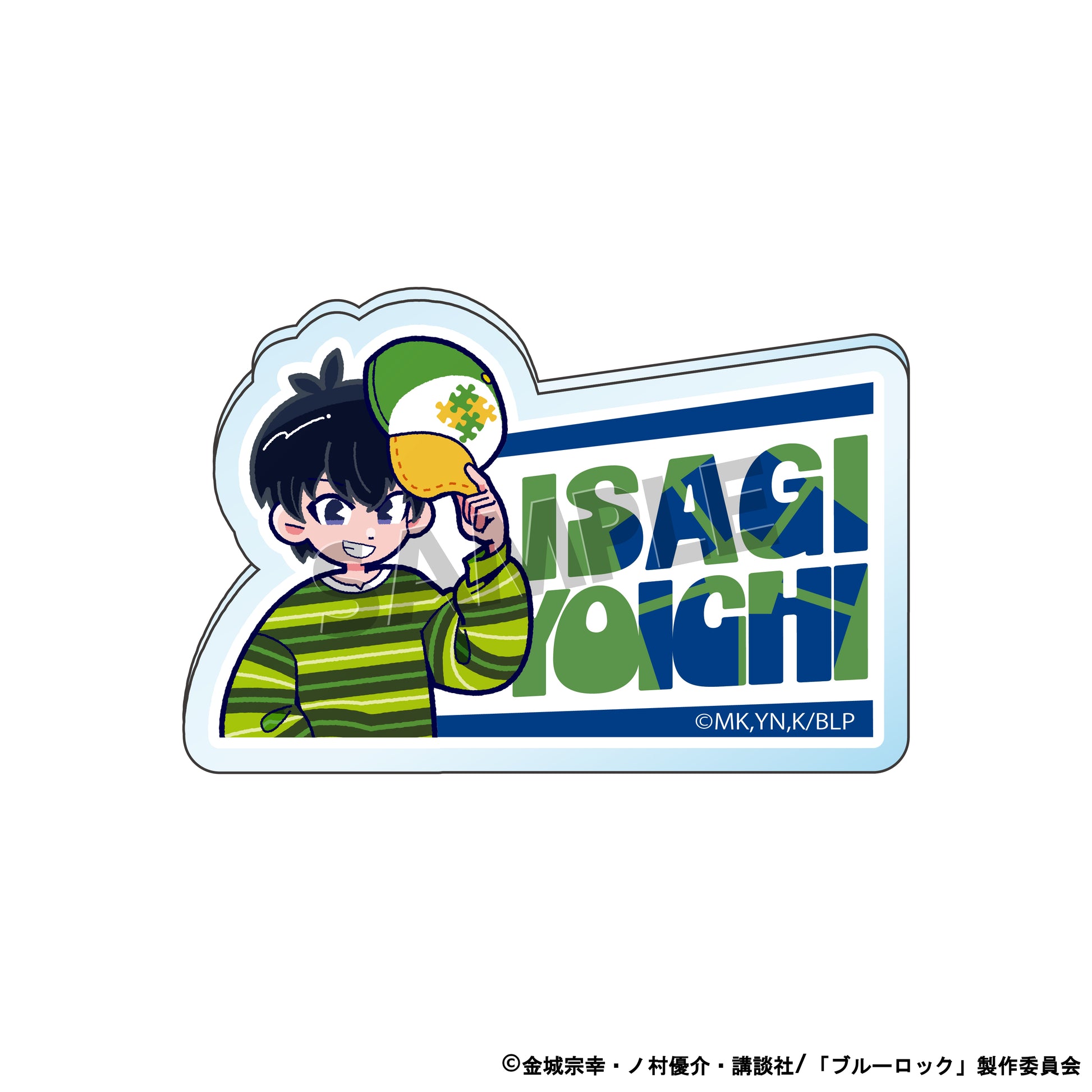 ブルーロック_90'sストリートファッションコレクション アクリルバッジ【BOX/8個入】