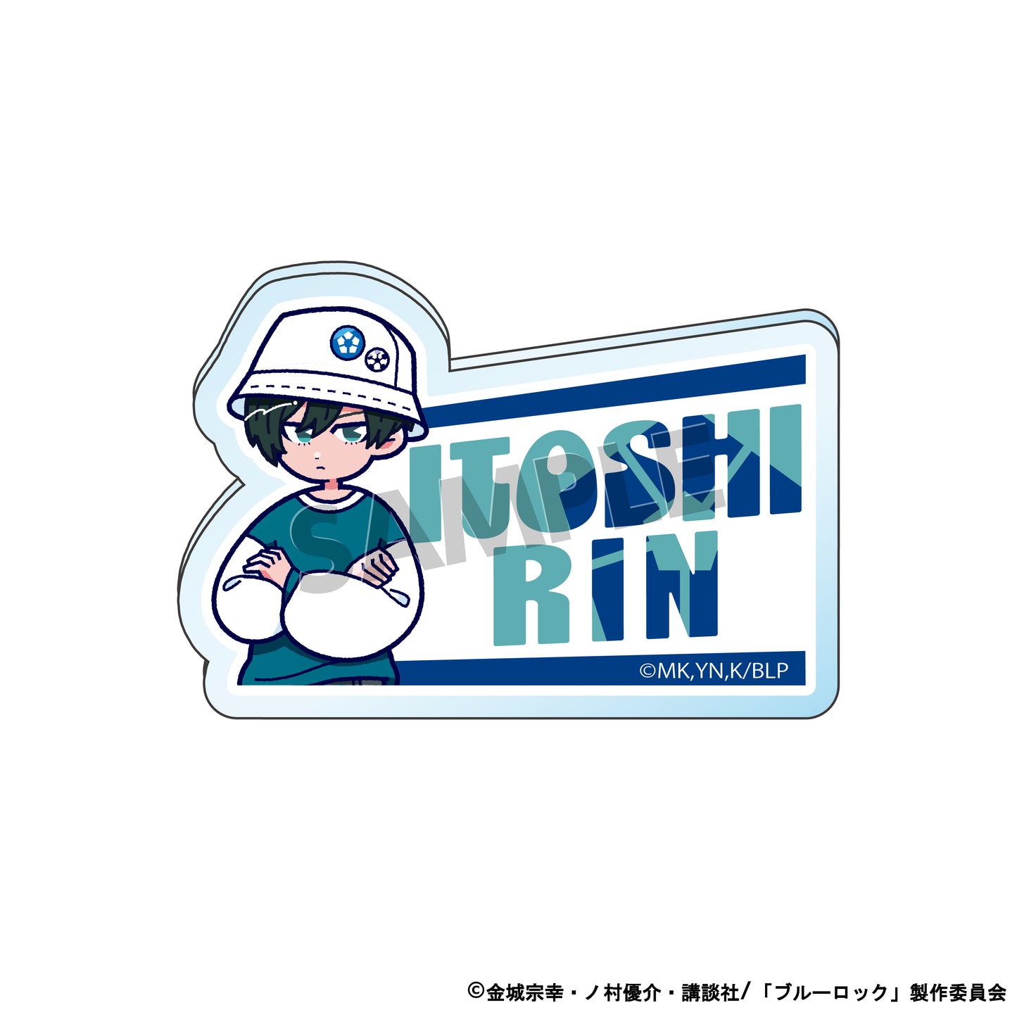 ブルーロック_90'sストリートファッションコレクション アクリルバッジ【BOX/8個入】