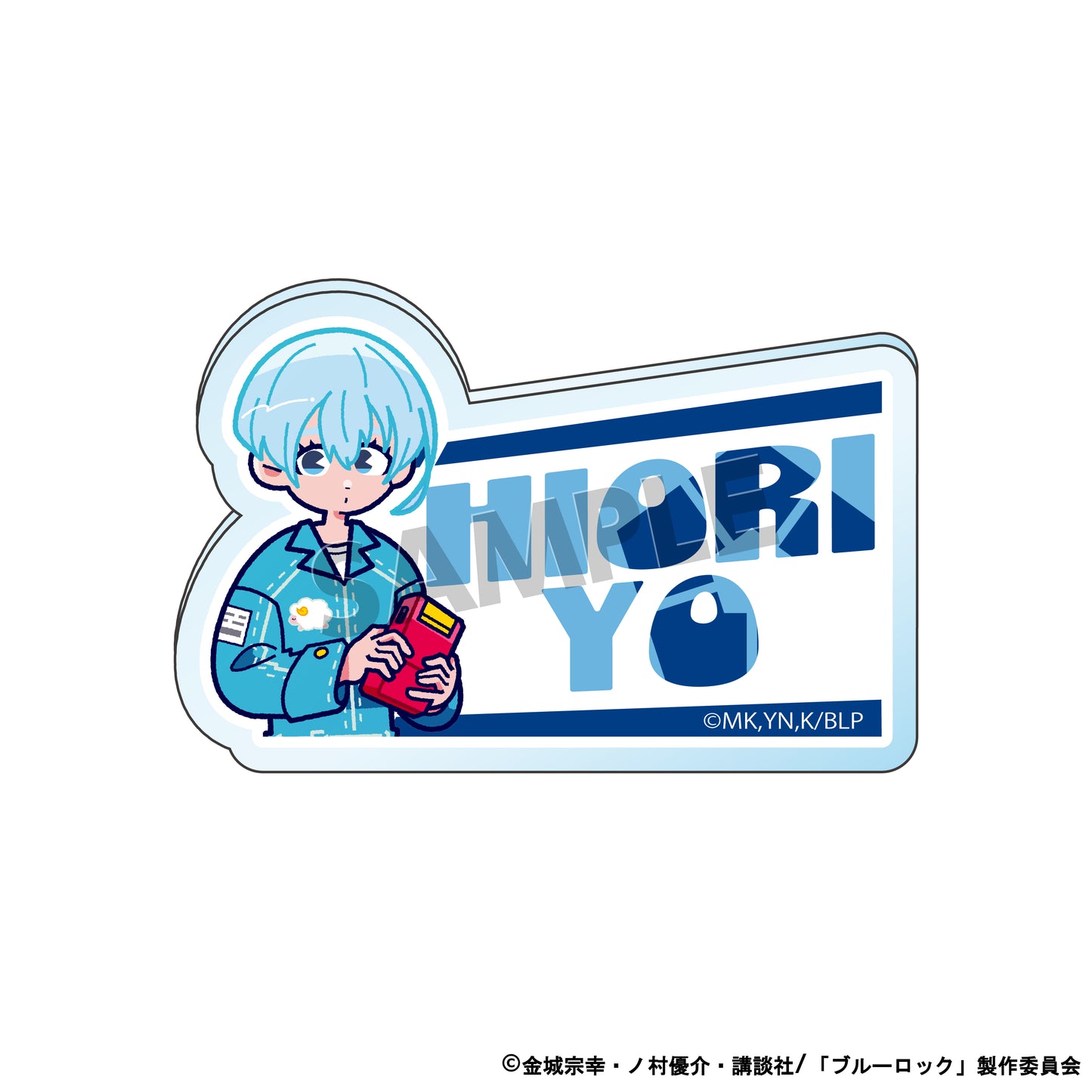 ブルーロック_90'sストリートファッションコレクション アクリルバッジ【BOX/8個入】