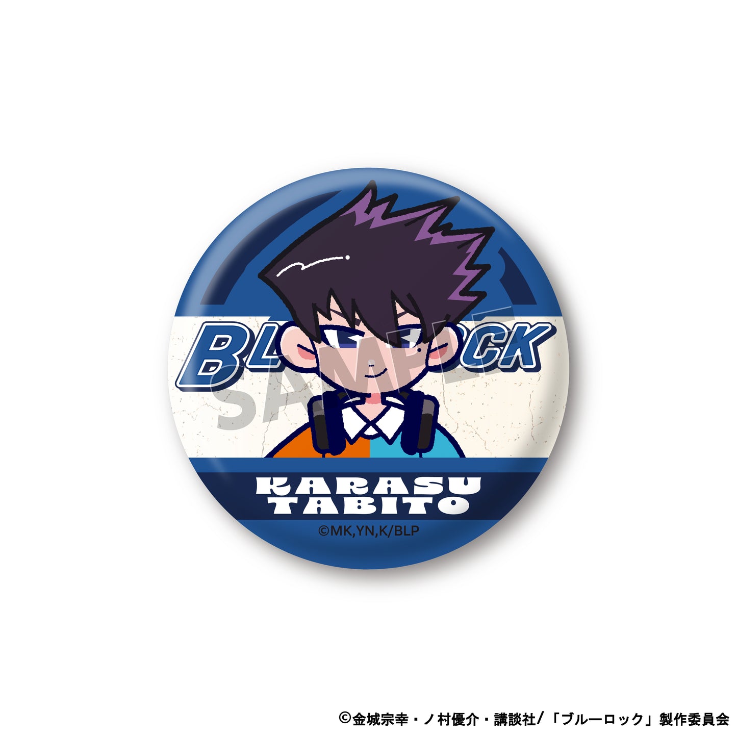 ブルーロック_90'sストリートファッションコレクション 缶バッジ【BOX/8個入】