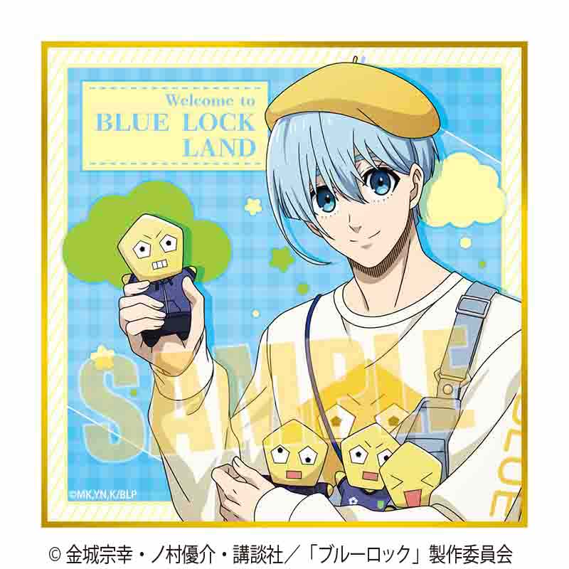 ブルーロック_ミニ色紙 氷織 羊(Welcome to BLUE LOCK LAND★)