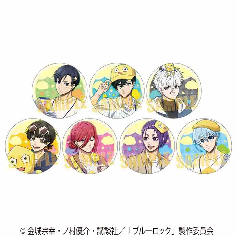 ブルーロック_トレーディング缶バッジ Welcome to BLUE LOCK LAND★【コンプリートBOX／7個入り】
