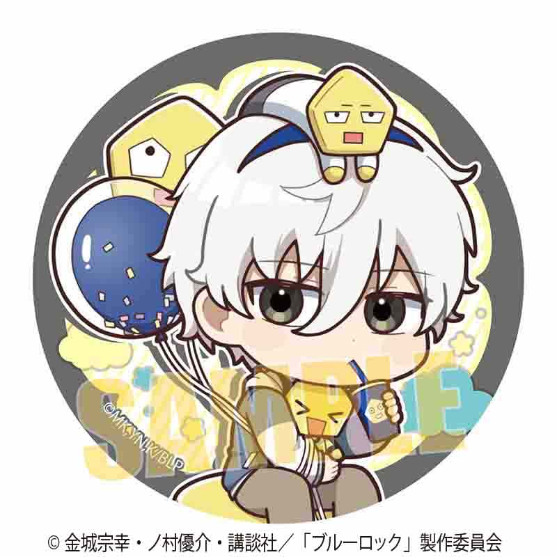 ブルーロック_缶バッジ 凪 誠士郎(Welcome to BLUE LOCK LAND★)