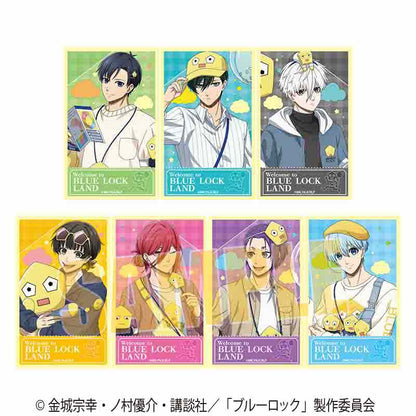 ブルーロック_トレーディングステッカー Welcome to BLUE LOCK LAND★【コンプリートBOX／7枚入り】