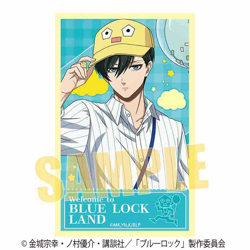 ブルーロック_トレーディングステッカー Welcome to BLUE LOCK LAND★【コンプリートBOX／7枚入り】