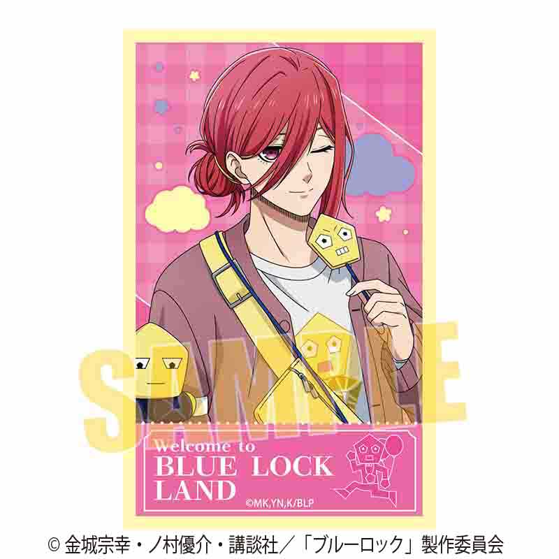 ブルーロック_トレーディングステッカー Welcome to BLUE LOCK LAND★【コンプリートBOX／7枚入り】