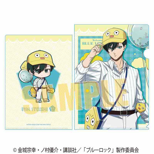 ブルーロック_クリアファイル 糸師 凛(Welcome to BLUE LOCK LAND★)