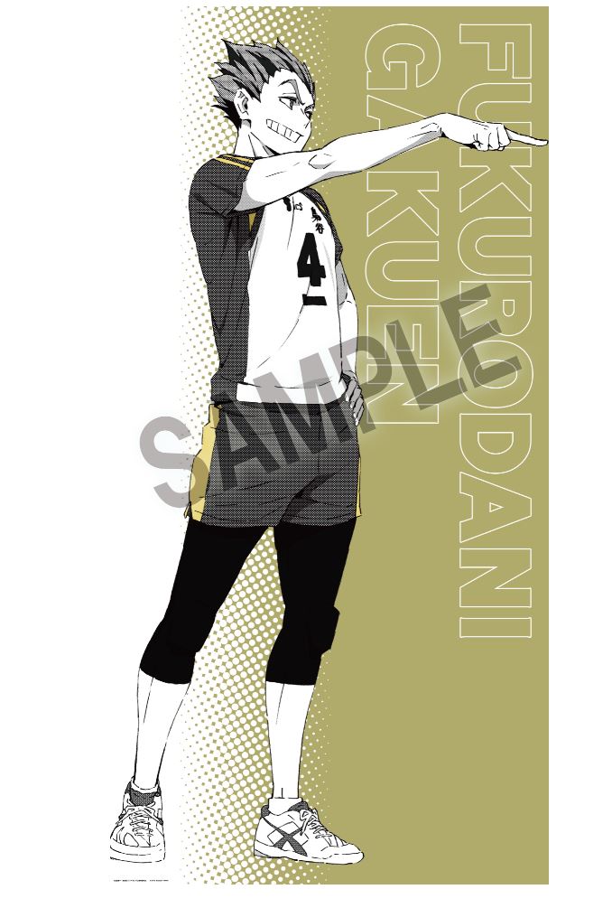 ハイキュー!!_ポートレートシリーズBIGファブリックポスター 木兎光太郎