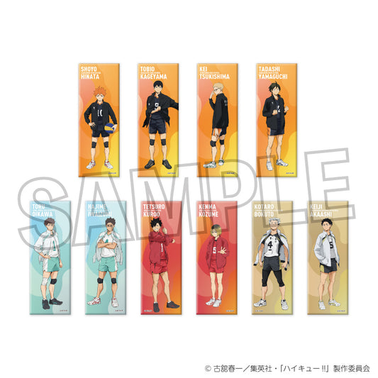 ハイキュー!!_トレーディングロング缶バッジ　ユニフォームBOX【BOX／10個入り】