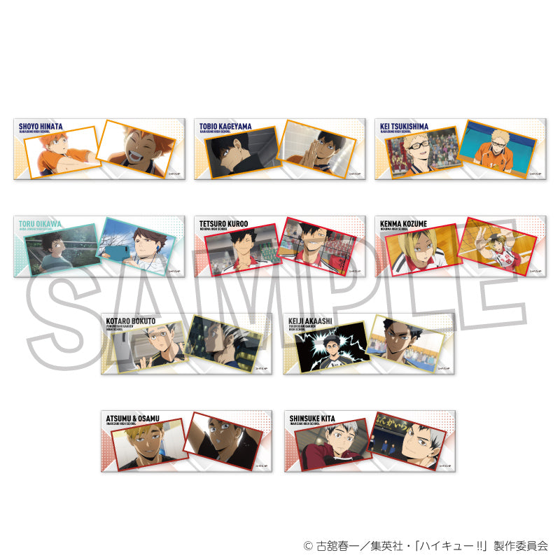ハイキュー!!_トレーディングロング缶バッジ　場面写BOX【BOX／10個入り】