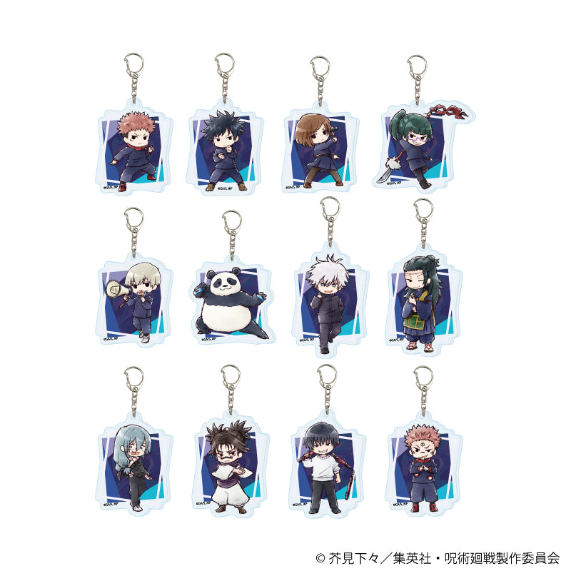 呪術廻戦_アクリルキーホルダー12/BOX(全12種)(グラフアートイラスト)【コンプリートBOX/12個入り】