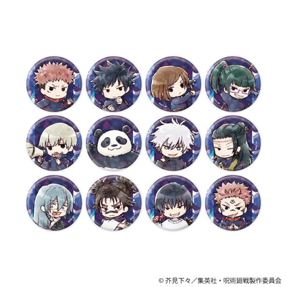 呪術廻戦_トレーディング缶バッジ(レア入り)01/BOX(全13種)(ノーマル12種/レア1種)(グラフアートイラスト)【BOX/13個入り】