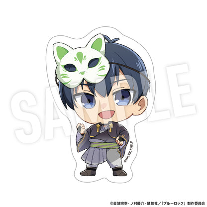 ブルーロック_クリアステッカー 妖デフォルメ (潔 世一)