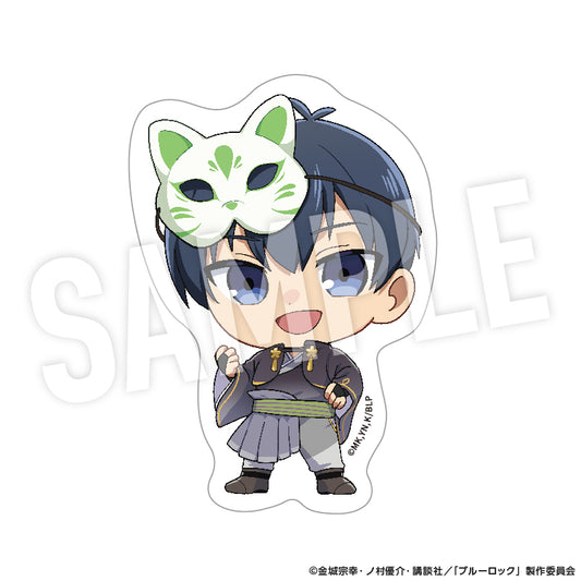 ブルーロック_クリアステッカー 妖デフォルメ (潔 世一)