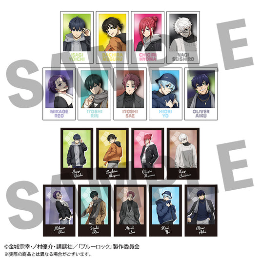 ブルーロック_トレーディングミニフォトカードvol.2 【ラウンドワン 私服ver.】全18種 【コンプリートBOX／18個入り】
