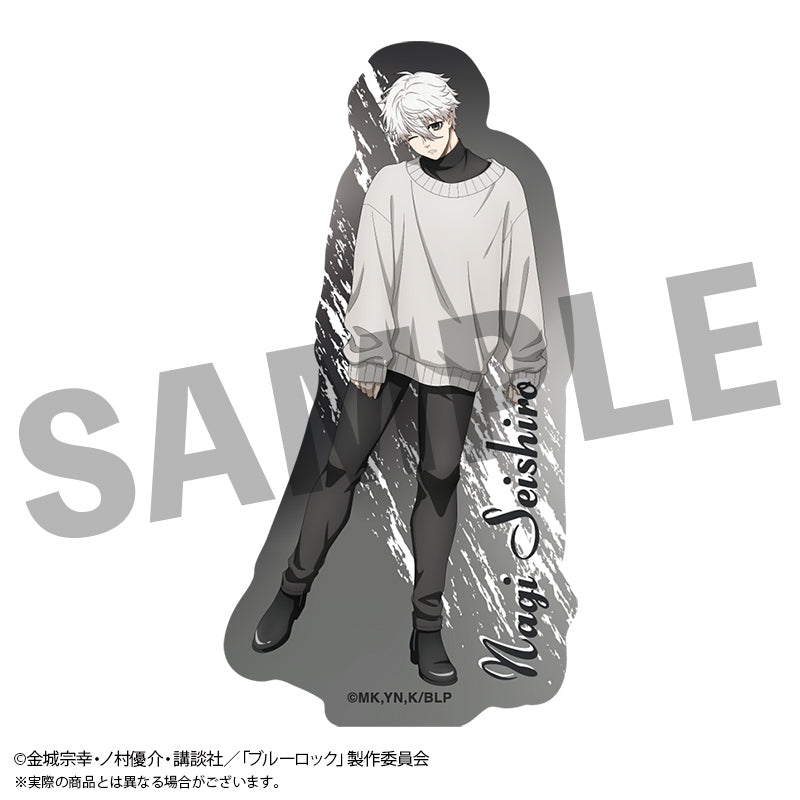 ブルーロック_描き下ろしステッカー 【ラウンドワン 私服ver.】凪 誠⼠郎