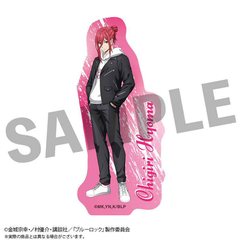 ブルーロック_描き下ろしステッカー 【ラウンドワン 私服ver.】千切豹⾺