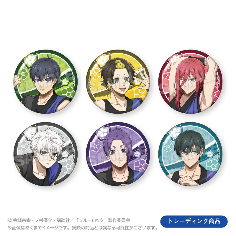 ブルーロック_トレーディング缶バッジ 法被 ver.　【BOX／6個入り】