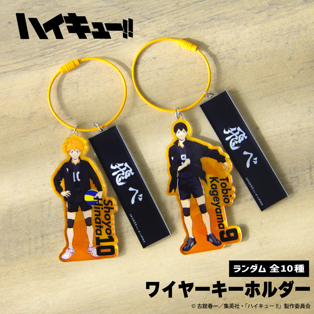 ハイキュー!!_ランダムワイヤーキーホルダー【コンプリートBOX／10個入り】