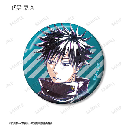 呪術廻戦_トレーディング Ani-Art 第8弾 メタリック缶バッジ(単位/コンプリートBOX)【BOX/8パック入り】