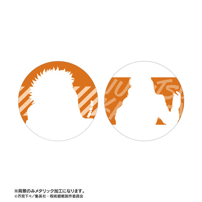 呪術廻戦_トレーディング Ani-Art 第8弾 メタリック缶バッジ(単位/コンプリートBOX)【BOX/8パック入り】