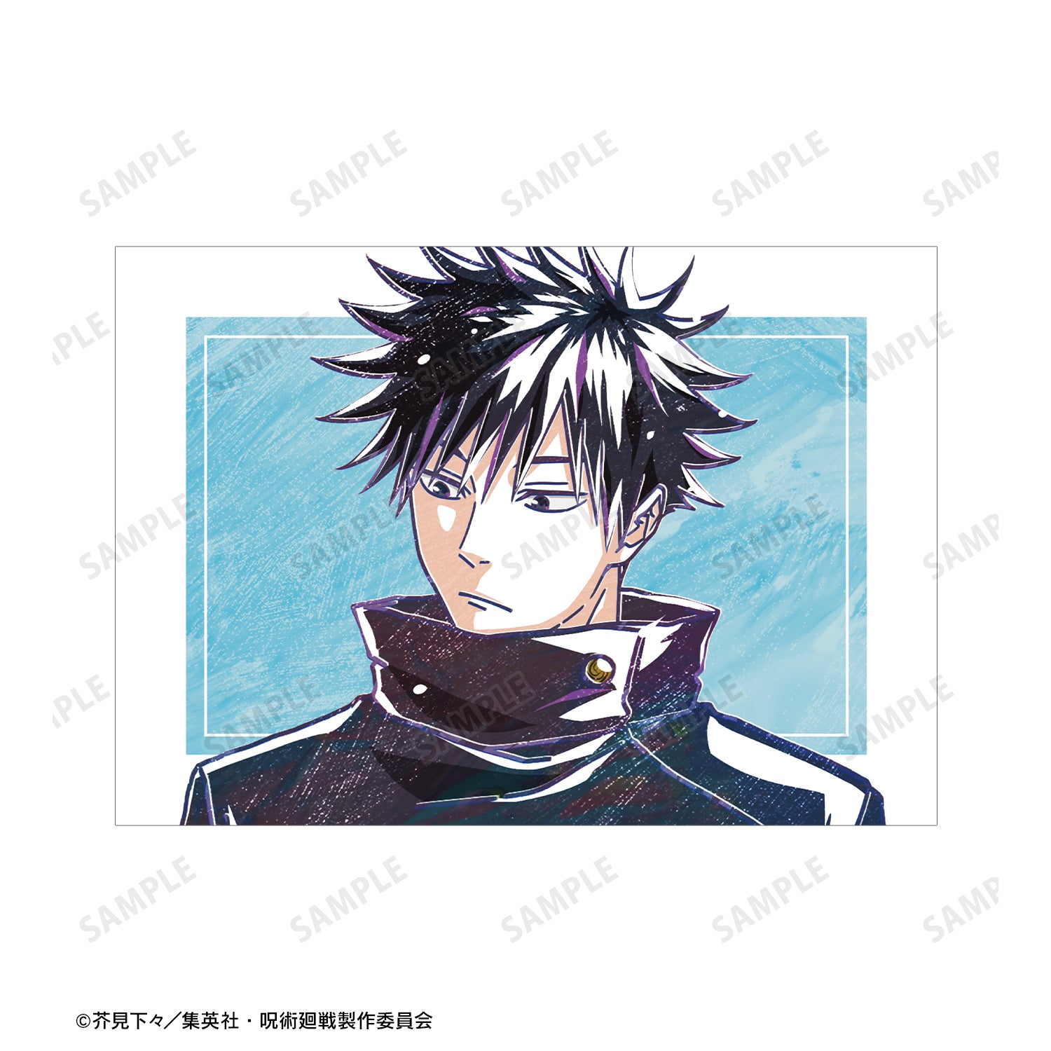 呪術廻戦_伏黒 恵 Ani-Art 第8弾 A5イラストカード